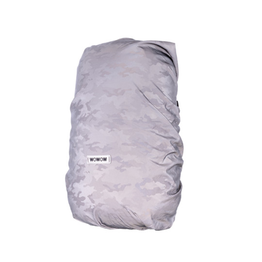 Housse de pluie argent sac à dos WOWOW Titanium