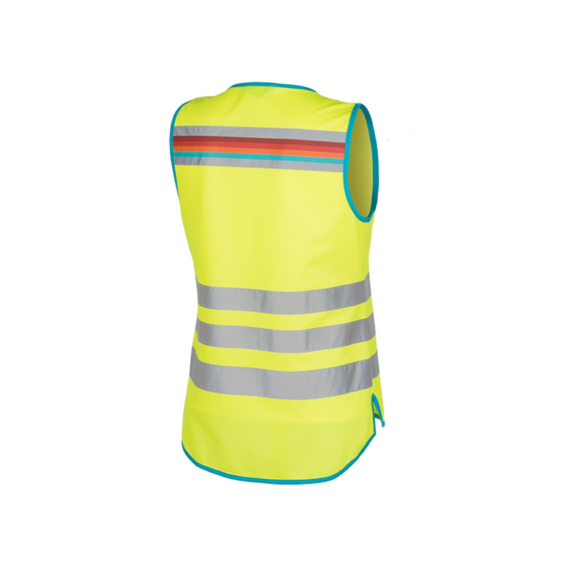 Gilet jaune urbain sans manche Roadie WOWOW