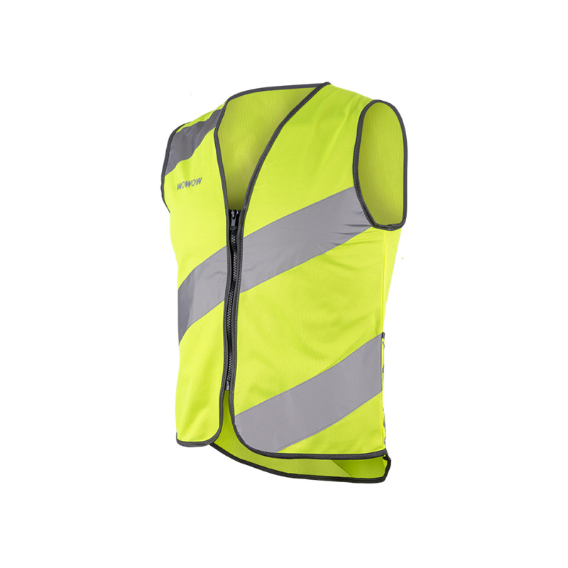 Gilet jaune urbain sans manche Roadie WOWOW