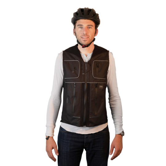 Gilet airbag pour cycliste B'SAFE