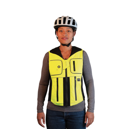 Gilet airbag pour cycliste B'SAFE