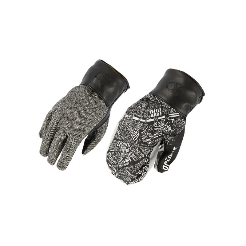 Gants Vélo Enfant Eté Optimiz Ride G200 4/6 Ans M Bleu/Noir pas cher