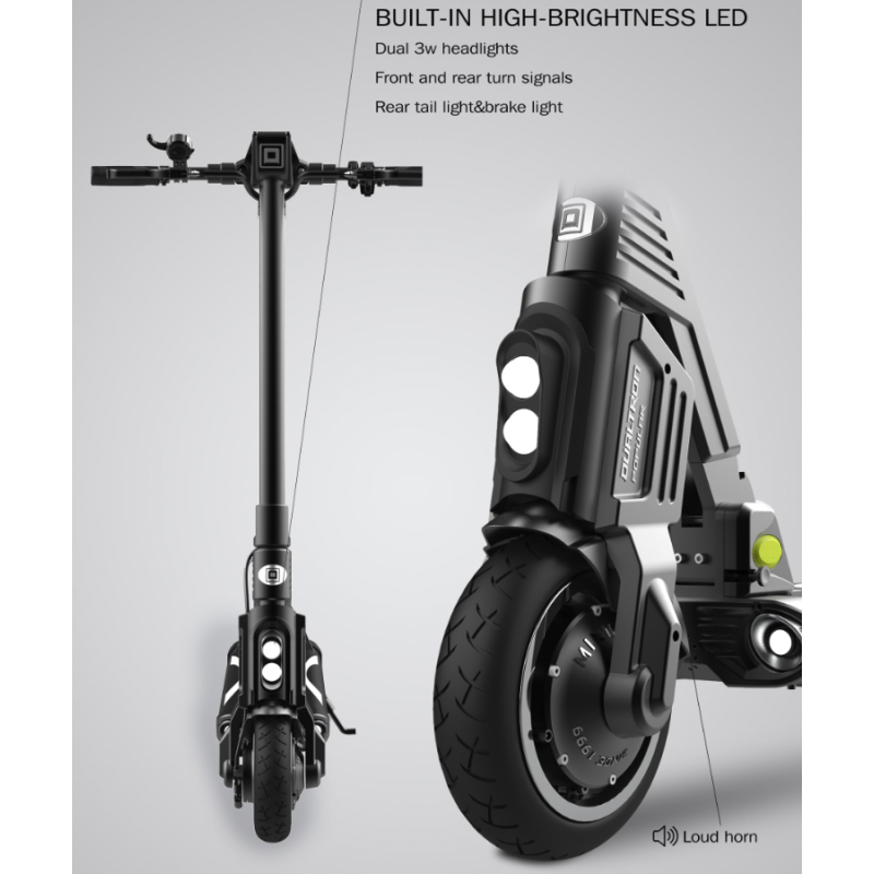 Trottinette électrique Dualtron RAPTOR 2 2024 - EYE 3 APP (IPX5)