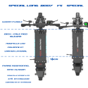 Trottinette Electrique Dualtron Mini Spécial Bimoteur 2024 - EYE 3 APP IPX5 (Long Body)