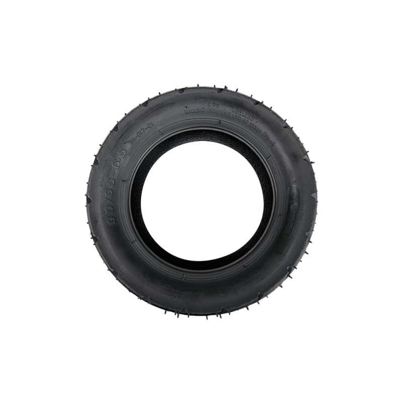 Pneu 90/65-6.5 tubeless + gel anti crevaison