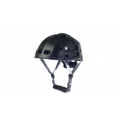 casque pliable Plixi FIT, de couleur noire