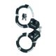 Menottes Street Cuff de 7,6 cm en acier cémenté laminé - maillon unique Menottes Street Cuff de 7,6 cm en acier cémenté laminé - maillon unique