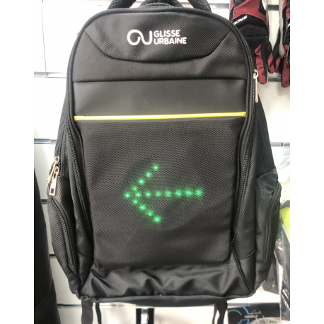 Sac à dos avec LED de direction