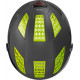 Casque Abus hyban 2.0 ACE Noir avec visière + led arrière Casque Abus hyban 2.0 ACE Noir avec visière + led arrière