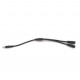 Cable Y pour brancher 2 lampes sur un port jack Cable Y pour brancher 2 lampes sur un port jack