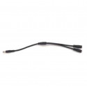 Cable Y pour brancher 2 lampes sur un port jack