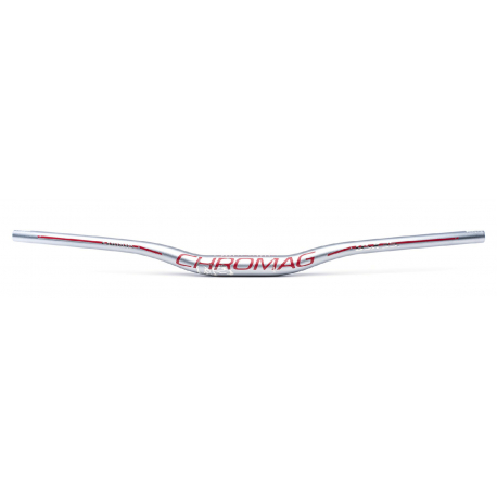 Cintre OSX 35 gris/rouge diam.35mm DH 25mm rise 800mm Cintre OSX 35 gris/rouge diam.35mm DH 25mm rise 800mm