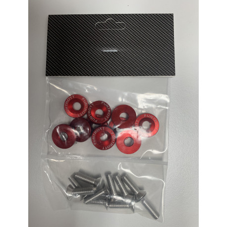 Kit Visserie M6 X 20 mm + Rondelles Funtrott (10 pièces)